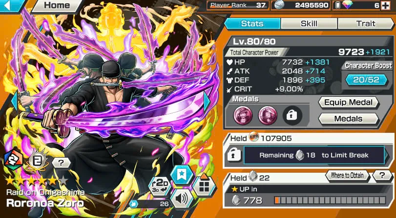 BR381-IOS+Android-Hyber Boost 16+9 Ex(Snake+Luffy Gear 5+Yamato Ace+Roger v2+Kid Law+Zoro+Shank Red+Big Mom+Shank v2)+Good Medal+Support 158%+Young Ray Max+New Uta+Kaku+Broggy+Bluneo+Ulti+Craker+Sanji+Shiryu+King Alber