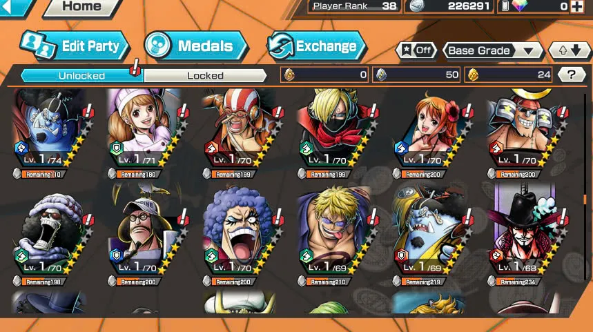 BR398-Hyber 12+8 Ex(Kuzan+Shank v4+Luffy Gear 5+Yamato Ace+Yamato Red+Kid Law+Shank v3+Akainu)+Good Medal+Support 148%+S-Bear+Egghead Zoro+Egghead Luffy+S-Hawk+Kaku+Pacifista