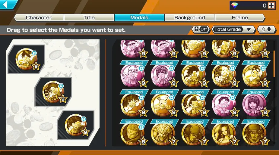 BR404-IOS+Android-3 Ex Meta Max(Sabo+Kuzan+Zoro)+414 Frag+Good Medal+Koby Max+New Nami Max+Garp Max+Jabra+Egghead Zoro+Kaku+Oden+Pacifista+Dorry+Sanji+Lilith