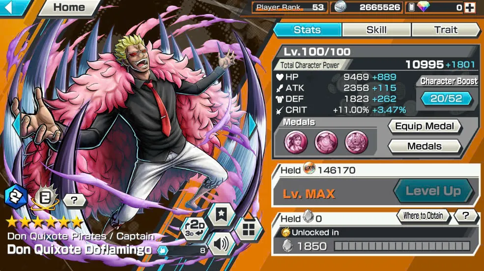 BR418-IOS+Android-Hyber Boost 56+10 Ex(Luffy Gear 5 +Yamato Ace+Kid Law+Shank Red+Luffy+Zoro+Yamato Red+Big Mom+White Beard+Oden)+Vip Medal+Support 163%+Many Bounty Festival Max+Donflamingo Max+Ben Beckman+Uta+King Alber+Bluneo+Kaku+Dorry