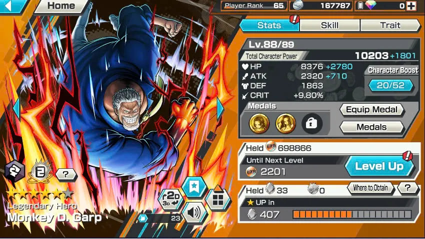 BR429-IOS+Android-Hyber Boost 63+Shank Full Boost 4+6 Ex(Garp+Lucci+Snake+Yamato v2 Boost 35/52+Kid Law)+Vip Medal-Color Medal+Support 158%+Ben Max+Craker Max+King Max+Young Ray Max+Koby+Tesoro+Egghead Zoro