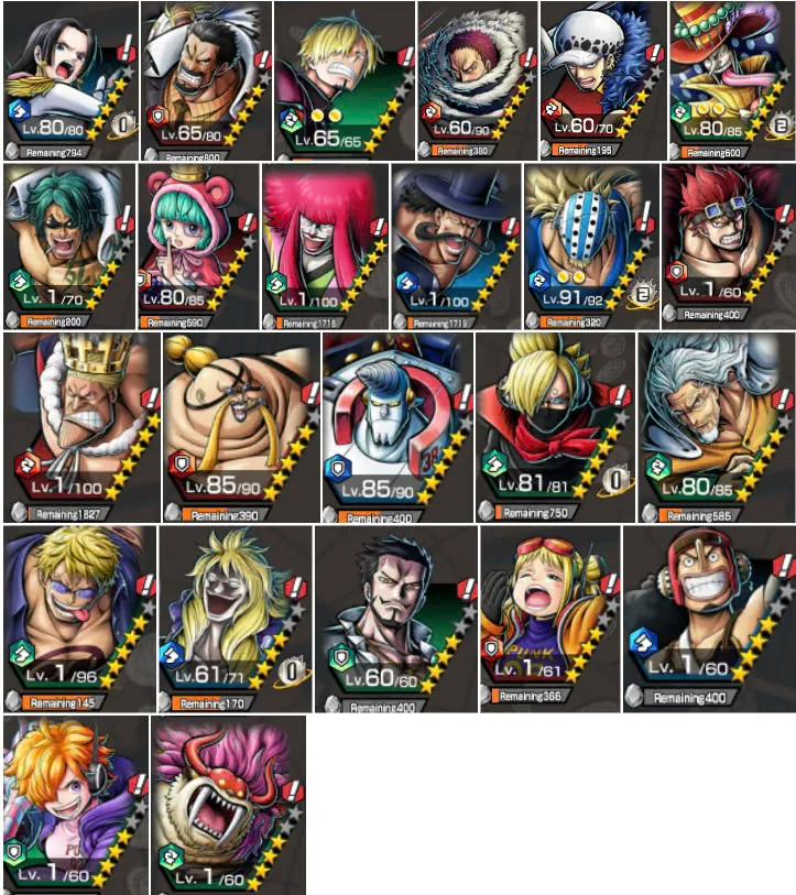 BR429-IOS+Android-Hyber Boost 63+Shank Full Boost 4+6 Ex(Garp+Lucci+Snake+Yamato v2 Boost 35/52+Kid Law)+Vip Medal-Color Medal+Support 158%+Ben Max+Craker Max+King Max+Young Ray Max+Koby+Tesoro+Egghead Zoro