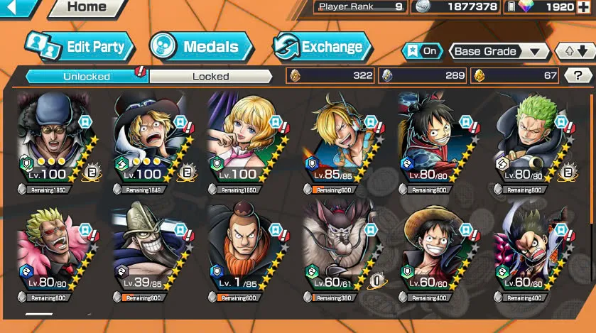 BR436-Android-1.900 Diamond RD+2 Ex Meta Max(Kuzan+Sabo)+Nice Items+Solo Fresh+Jabra+Egghead Zoro+New Sanji+Dorry+S-Hawk+Kaku+Noland