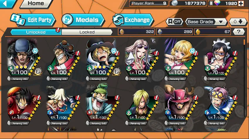 BR436-Android-1.900 Diamond RD+2 Ex Meta Max(Kuzan+Sabo)+Nice Items+Solo Fresh+Jabra+Egghead Zoro+New Sanji+Dorry+S-Hawk+Kaku+Noland