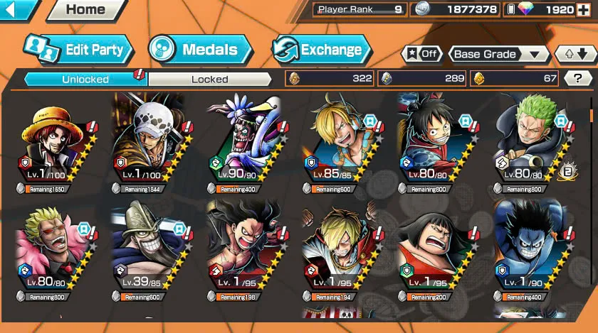 BR436-Android-1.900 Diamond RD+2 Ex Meta Max(Kuzan+Sabo)+Nice Items+Solo Fresh+Jabra+Egghead Zoro+New Sanji+Dorry+S-Hawk+Kaku+Noland