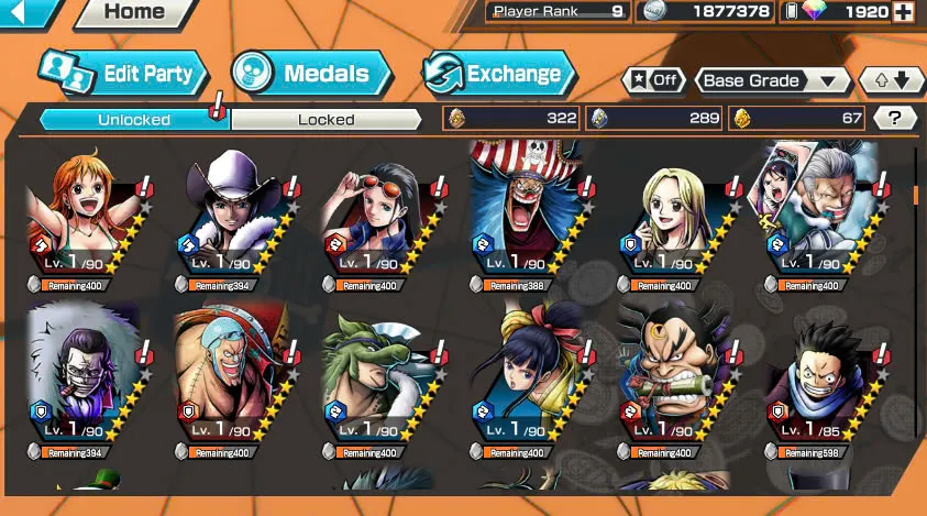 BR436-Android-1.900 Diamond RD+2 Ex Meta Max(Kuzan+Sabo)+Nice Items+Solo Fresh+Jabra+Egghead Zoro+New Sanji+Dorry+S-Hawk+Kaku+Noland