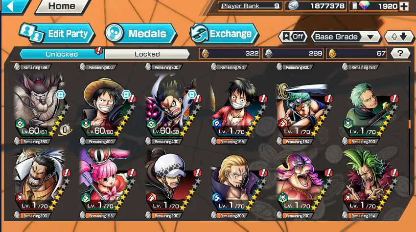 BR436-Android-1.900 Diamond RD+2 Ex Meta Max(Kuzan+Sabo)+Nice Items+Solo Fresh+Jabra+Egghead Zoro+New Sanji+Dorry+S-Hawk+Kaku+Noland