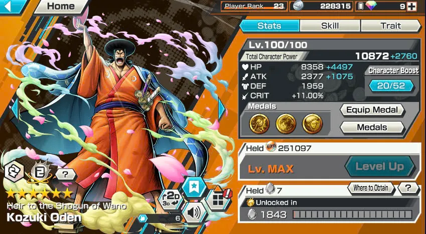 BR438-IOS+Android-All Meta 3 Ex(Shank v4 Max+Roger Max+Kuzan)+Good Medal+Support 152%+Jabra Max+Egghead Zoro Max+Oden Max+Rayleigh Max+Pacifista Max+D.Grap Max+Katakuri Max+3 Boa+S-Bear+Peros