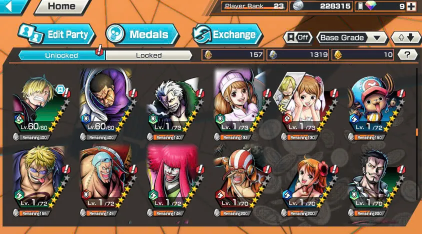 BR438-IOS+Android-All Meta 3 Ex(Shank v4 Max+Roger Max+Kuzan)+Good Medal+Support 152%+Jabra Max+Egghead Zoro Max+Oden Max+Rayleigh Max+Pacifista Max+D.Grap Max+Katakuri Max+3 Boa+S-Bear+Peros