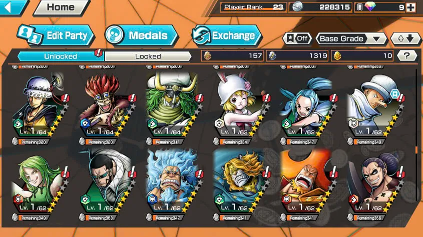 BR438-IOS+Android-All Meta 3 Ex(Shank v4 Max+Roger Max+Kuzan)+Good Medal+Support 152%+Jabra Max+Egghead Zoro Max+Oden Max+Rayleigh Max+Pacifista Max+D.Grap Max+Katakuri Max+3 Boa+S-Bear+Peros