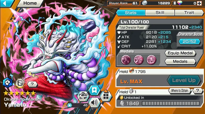 BR441-IOS+Android-Hyber Boost 57+Luffy Gear 5 Full Boost 4+4 Ex(Shank v2+Yamato Red+Yamato Hybrid)+Good Medal+Support 160%+Peros Pero Max+Nami Max+Robin+Kaku+Egghead Luffy+Sanji+Oden v2