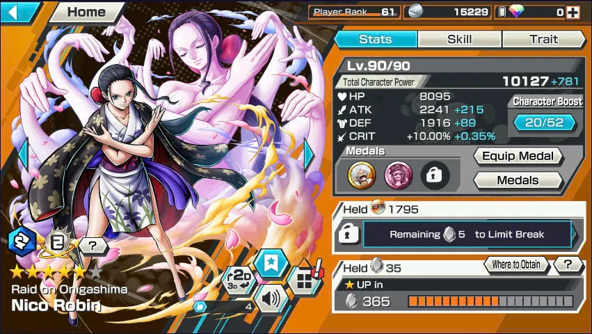 BR441-IOS+Android-Hyber Boost 57+Luffy Gear 5 Full Boost 4+4 Ex(Shank v2+Yamato Red+Yamato Hybrid)+Good Medal+Support 160%+Peros Pero Max+Nami Max+Robin+Kaku+Egghead Luffy+Sanji+Oden v2