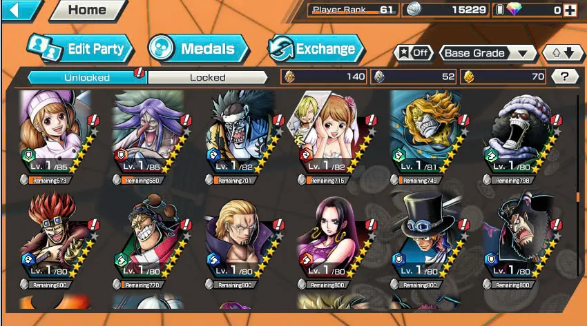 BR441-IOS+Android-Hyber Boost 57+Luffy Gear 5 Full Boost 4+4 Ex(Shank v2+Yamato Red+Yamato Hybrid)+Good Medal+Support 160%+Peros Pero Max+Nami Max+Robin+Kaku+Egghead Luffy+Sanji+Oden v2