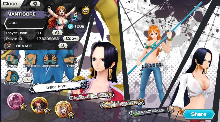 BR441-IOS+Android-Hyber Boost 57+Luffy Gear 5 Full Boost 4+4 Ex(Shank v2+Yamato Red+Yamato Hybrid)+Good Medal+Support 160%+Peros Pero Max+Nami Max+Robin+Kaku+Egghead Luffy+Sanji+Oden v2