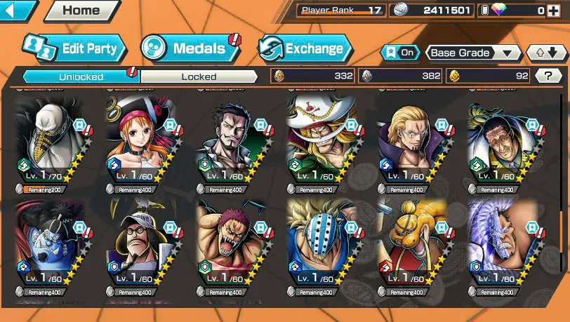 BR448-IOS+Android-4 Ex Meta Max(Shank v4+Shank v3+Roger v2+Roger v1)+Good Medal+S-Bear Max+Rayleigh Max+Katakuri Max+Ben Beckman+Yasopp+Karasu+Jabra+Bluneo+Noland+S-Hawk