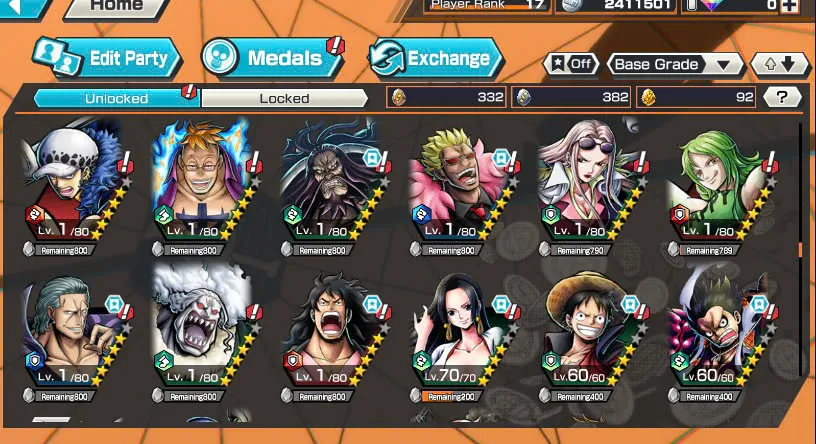 BR448-IOS+Android-4 Ex Meta Max(Shank v4+Shank v3+Roger v2+Roger v1)+Good Medal+S-Bear Max+Rayleigh Max+Katakuri Max+Ben Beckman+Yasopp+Karasu+Jabra+Bluneo+Noland+S-Hawk