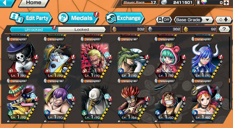 BR448-IOS+Android-4 Ex Meta Max(Shank v4+Shank v3+Roger v2+Roger v1)+Good Medal+S-Bear Max+Rayleigh Max+Katakuri Max+Ben Beckman+Yasopp+Karasu+Jabra+Bluneo+Noland+S-Hawk