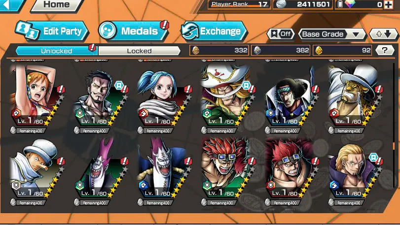 BR448-IOS+Android-4 Ex Meta Max(Shank v4+Shank v3+Roger v2+Roger v1)+Good Medal+S-Bear Max+Rayleigh Max+Katakuri Max+Ben Beckman+Yasopp+Karasu+Jabra+Bluneo+Noland+S-Hawk