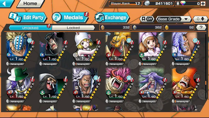 BR448-IOS+Android-4 Ex Meta Max(Shank v4+Shank v3+Roger v2+Roger v1)+Good Medal+S-Bear Max+Rayleigh Max+Katakuri Max+Ben Beckman+Yasopp+Karasu+Jabra+Bluneo+Noland+S-Hawk