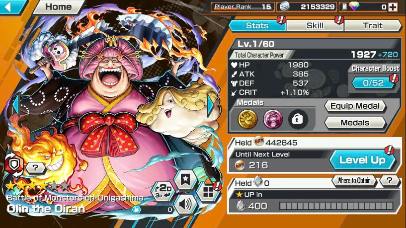 BR461-IOS+Android-5 Ex(Luffy Gear 5+Lucci+Zoro+Roger v2+Big Mom)+Good Medal Nice Item+Sanji Max+Egghead Luffy+Egghead Zoro+Egghead Sanji+S-Hawk+Jabra