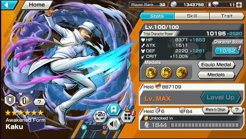 BR462-IOS+Android-Shank V4 Boost 3+5 Ex(Kuzan+Lucci+Roger v2+Roger v1)+Good Medal+Support 149%+Jabra Max+Kaku Max+Rayleigh Max+New Uta+Niji+Yonji+S-Bear