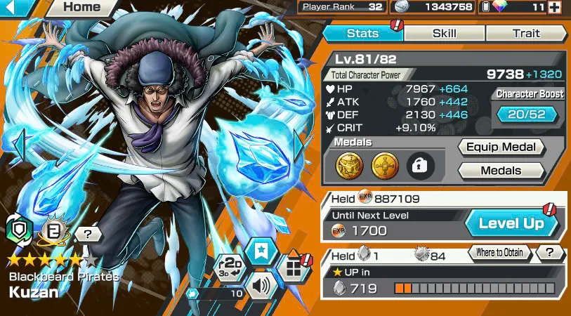BR462-IOS+Android-Shank V4 Boost 3+5 Ex(Kuzan+Lucci+Roger v2+Roger v1)+Good Medal+Support 149%+Jabra Max+Kaku Max+Rayleigh Max+New Uta+Niji+Yonji+S-Bear