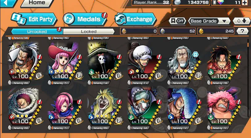 BR462-IOS+Android-Shank V4 Boost 3+5 Ex(Kuzan+Lucci+Roger v2+Roger v1)+Good Medal+Support 149%+Jabra Max+Kaku Max+Rayleigh Max+New Uta+Niji+Yonji+S-Bear