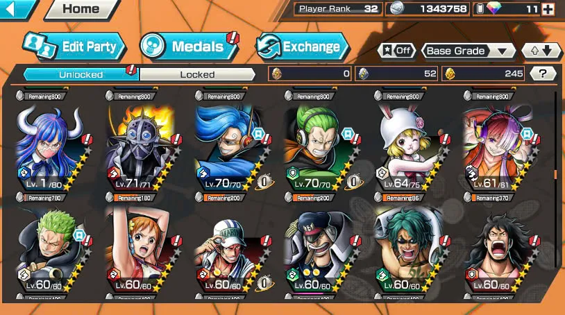 BR462-IOS+Android-Shank V4 Boost 3+5 Ex(Kuzan+Lucci+Roger v2+Roger v1)+Good Medal+Support 149%+Jabra Max+Kaku Max+Rayleigh Max+New Uta+Niji+Yonji+S-Bear