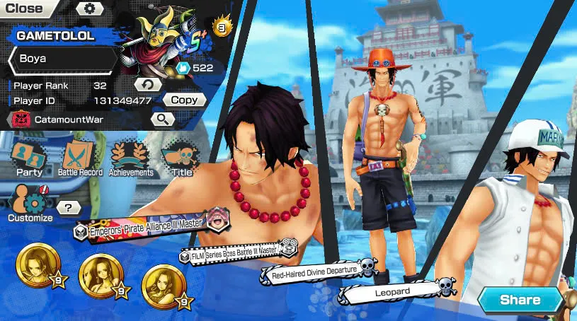 BR462-IOS+Android-Shank V4 Boost 3+5 Ex(Kuzan+Lucci+Roger v2+Roger v1)+Good Medal+Support 149%+Jabra Max+Kaku Max+Rayleigh Max+New Uta+Niji+Yonji+S-Bear