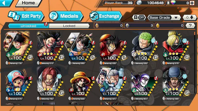 BR463-IOS+Android-Hyber Boost 24-Roger V2 Full Boost 4 52/52+5 Ex(Kuzan Max+Shank v4 Max+Roger v1 Max+Oden)+Good Medal+Nice Items+Support 156%+Egghead Zoro Max+Oden V2 Max+Rayleigh v3 Max+Donflamingo Max+Young Ray Max+Katakuri Max+Who Who Max+Craker Max