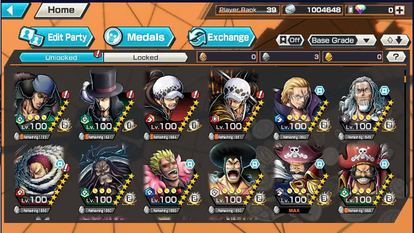 BR463-IOS+Android-Hyber Boost 24-Roger V2 Full Boost 4 52/52+5 Ex(Kuzan Max+Shank v4 Max+Roger v1 Max+Oden)+Good Medal+Nice Items+Support 156%+Egghead Zoro Max+Oden V2 Max+Rayleigh v3 Max+Donflamingo Max+Young Ray Max+Katakuri Max+Who Who Max+Craker Max