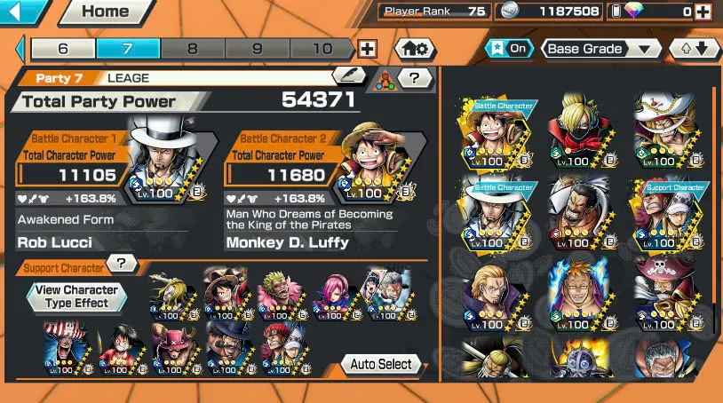 BR464-IOS+Android-Hyber Boost 66+Luffy Full Boost 4+5 Ex(Garp+Lucci+Roger v2+Kid Law)+Vip Medal+Support 164%+Many Bounty Festival Max(Sabo Stembede+Ben Beckman+King+Young Ray+Donflamingo)