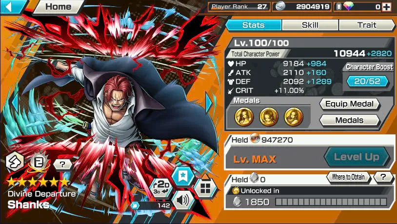 BR465-IOS+Android-2 Ex Meta Max(Shank v4+Roger)+Good Medal+Support 135%+Oden Max+Rayleigh Max+King Max+Robin Max+Craker Max+Donflamingo Max+Young Ray Max+Jabra+S-Beard