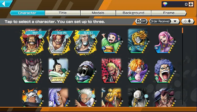 BR465-IOS+Android-2 Ex Meta Max(Shank v4+Roger)+Good Medal+Support 135%+Oden Max+Rayleigh Max+King Max+Robin Max+Craker Max+Donflamingo Max+Young Ray Max+Jabra+S-Beard