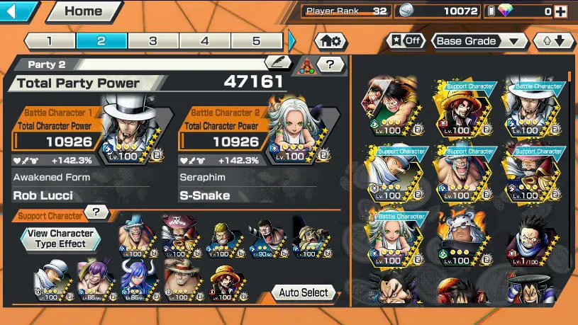 BR471-IOS+Android-6 Ex(Lucci+Snake+Roger+Kuzan+White Beard+Oden)+Good Medal+Support 142%+S-Bear Max+Kaku Max+Pacifista+Broggy+S-Hawk+Yonji+Niji+Egghead Zoro