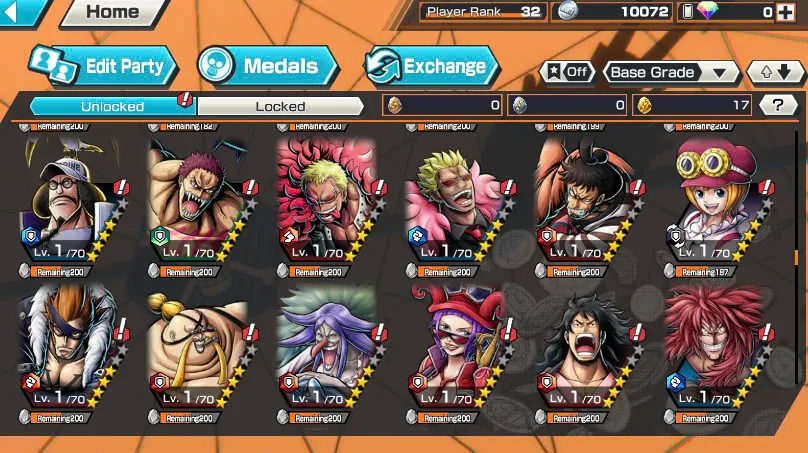 BR471-IOS+Android-6 Ex(Lucci+Snake+Roger+Kuzan+White Beard+Oden)+Good Medal+Support 142%+S-Bear Max+Kaku Max+Pacifista+Broggy+S-Hawk+Yonji+Niji+Egghead Zoro
