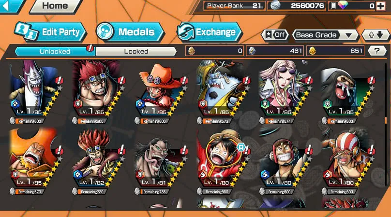 BR473-IOS+Android-3 Ex Max(Garp+Sabo+Kuzan)+851 Fragment+Good Medal+Support 130%+Broggy+Kalgara+Egghead Luffy+Egghead Zoro+Egghead Sanji+Ulti+S-Bear+Oden v2+Bluneo