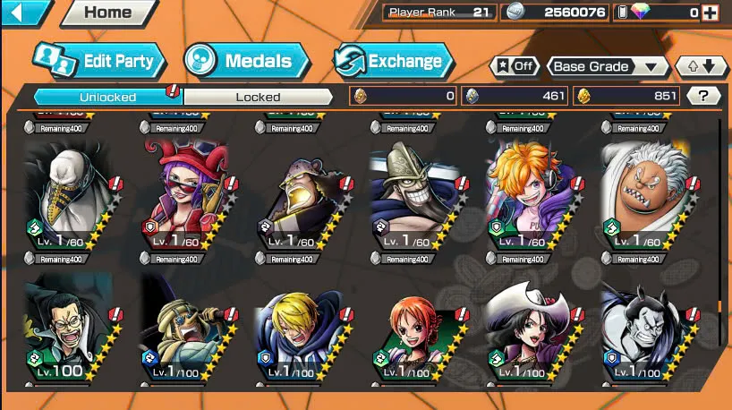 BR473-IOS+Android-3 Ex Max(Garp+Sabo+Kuzan)+851 Fragment+Good Medal+Support 130%+Broggy+Kalgara+Egghead Luffy+Egghead Zoro+Egghead Sanji+Ulti+S-Bear+Oden v2+Bluneo