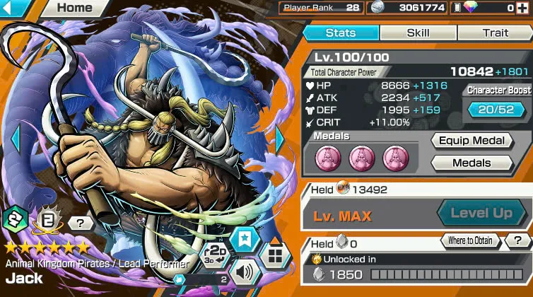 BR474-IOS+Android-5 Ex Max(Shank v4+Roger v2+Kaido+Yamato+Big Mom)+Good Medal+Support 149%+S-Bear Max+King Max+Ulti Max+Law oni Max+Craker Max+Peros Pero Max+Katakuri Max+D.Garp Max