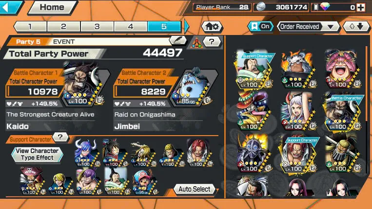 BR474-IOS+Android-5 Ex Max(Shank v4+Roger v2+Kaido+Yamato+Big Mom)+Good Medal+Support 149%+S-Bear Max+King Max+Ulti Max+Law oni Max+Craker Max+Peros Pero Max+Katakuri Max+D.Garp Max
