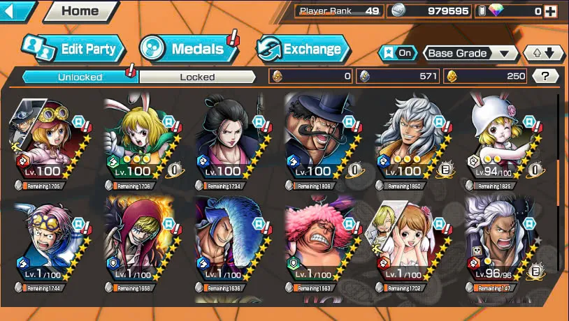BR475-IOS+Android-Hyber Boost 32+4 Ex Max(Kuzan+Yamato Ace+Kid Law+Big Mom)+Good Medal+Support 158%+Uta v2+Uta v3+Uta v1+Jabra+Kaku+Sanji+Young Ray+King Alber+Carrot+Brook