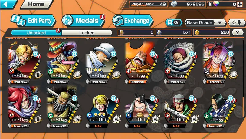 BR475-IOS+Android-Hyber Boost 32+4 Ex Max(Kuzan+Yamato Ace+Kid Law+Big Mom)+Good Medal+Support 158%+Uta v2+Uta v3+Uta v1+Jabra+Kaku+Sanji+Young Ray+King Alber+Carrot+Brook