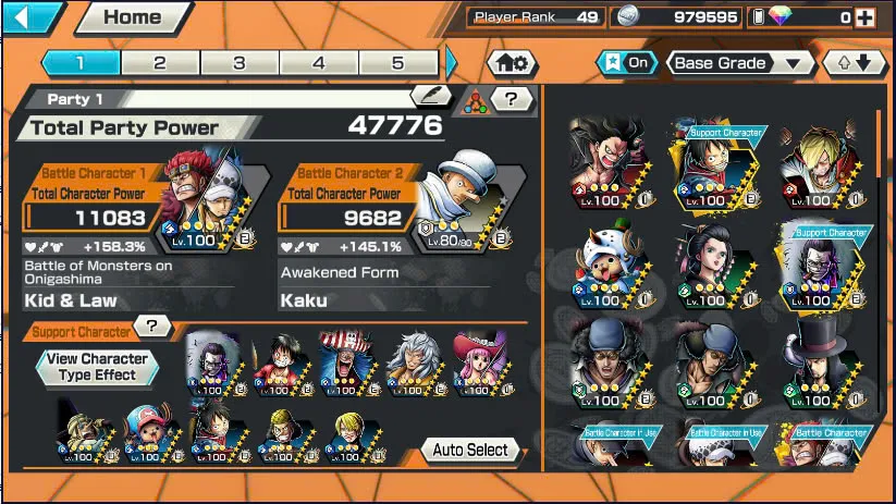 BR475-IOS+Android-Hyber Boost 32+4 Ex Max(Kuzan+Yamato Ace+Kid Law+Big Mom)+Good Medal+Support 158%+Uta v2+Uta v3+Uta v1+Jabra+Kaku+Sanji+Young Ray+King Alber+Carrot+Brook