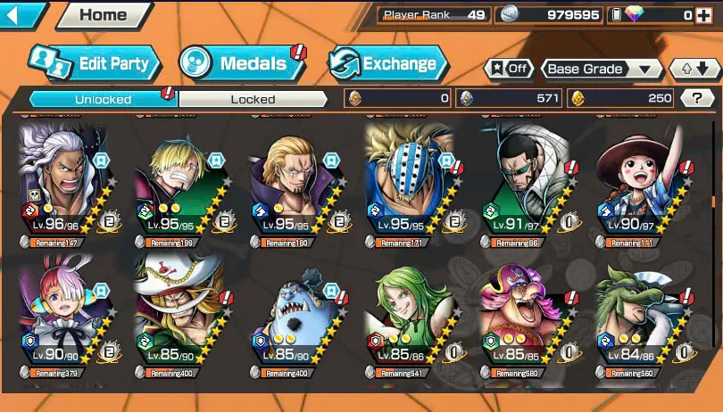 BR475-IOS+Android-Hyber Boost 32+4 Ex Max(Kuzan+Yamato Ace+Kid Law+Big Mom)+Good Medal+Support 158%+Uta v2+Uta v3+Uta v1+Jabra+Kaku+Sanji+Young Ray+King Alber+Carrot+Brook