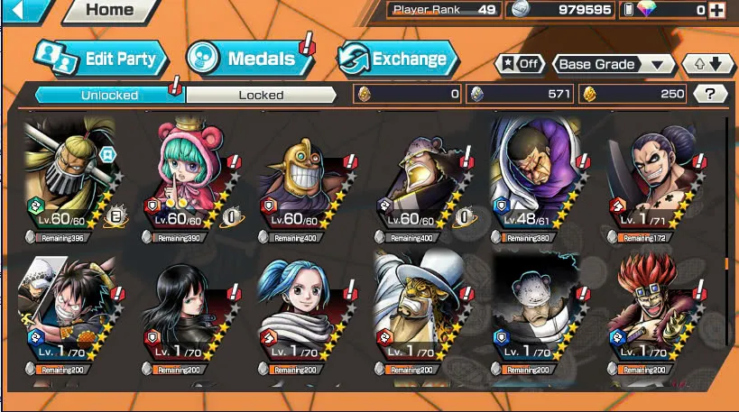 BR475-IOS+Android-Hyber Boost 32+4 Ex Max(Kuzan+Yamato Ace+Kid Law+Big Mom)+Good Medal+Support 158%+Uta v2+Uta v3+Uta v1+Jabra+Kaku+Sanji+Young Ray+King Alber+Carrot+Brook