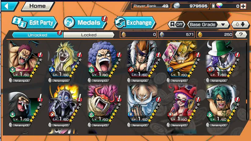 BR475-IOS+Android-Hyber Boost 32+4 Ex Max(Kuzan+Yamato Ace+Kid Law+Big Mom)+Good Medal+Support 158%+Uta v2+Uta v3+Uta v1+Jabra+Kaku+Sanji+Young Ray+King Alber+Carrot+Brook