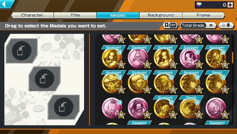 BR477-IOS+Android-4 Ex(Shank v4+Yamato Ace+Kid Law+White Beard)+Good Medal+Suppot 146%+Sanji+Rayleigh+Jabra+Uta+S-Bear+S-Hawk+Karasu