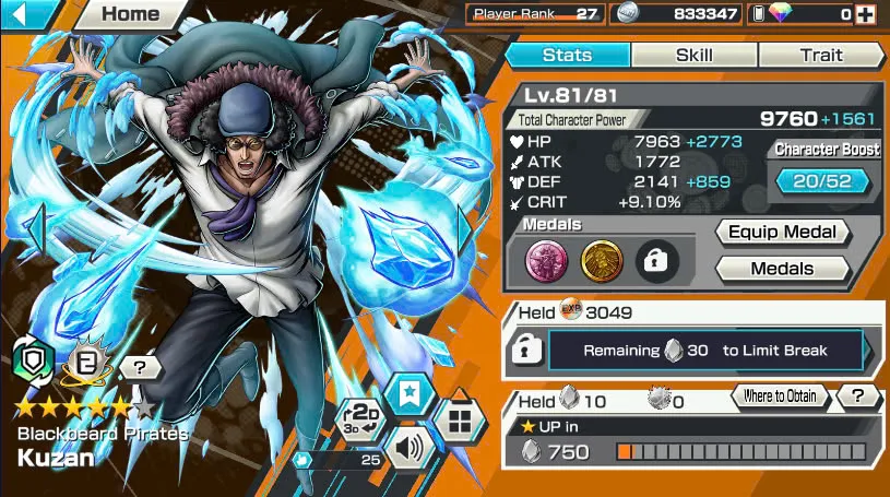 BR479-IOS+Android-Garp Full Boost+4 Ex(Kuzan+Snake+Yamato v2)+Good Medal+Support 149%+Rayleigh Max+Jabra Max+Young Ray Max+Katakuri Max+Koby+S-Bear+Pacifistar+Kuma