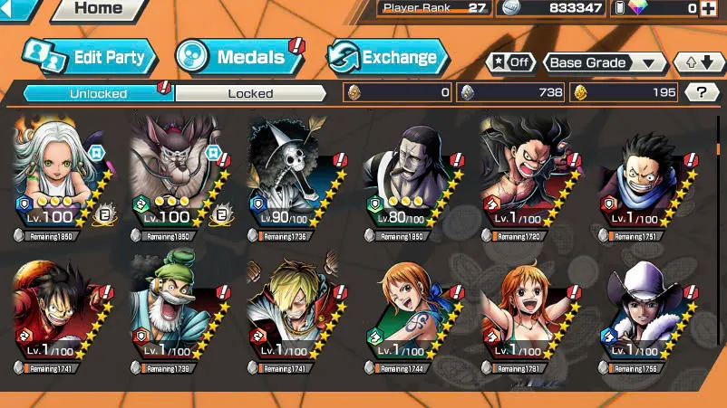 BR479-IOS+Android-Garp Full Boost+4 Ex(Kuzan+Snake+Yamato v2)+Good Medal+Support 149%+Rayleigh Max+Jabra Max+Young Ray Max+Katakuri Max+Koby+S-Bear+Pacifistar+Kuma