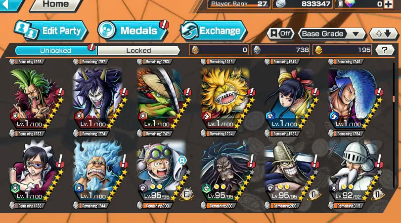 BR479-IOS+Android-Garp Full Boost+4 Ex(Kuzan+Snake+Yamato v2)+Good Medal+Support 149%+Rayleigh Max+Jabra Max+Young Ray Max+Katakuri Max+Koby+S-Bear+Pacifistar+Kuma